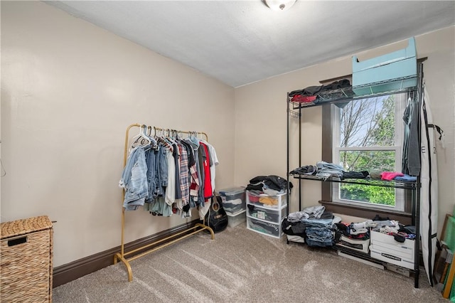 1155 French St, Sharon, PA 16146 - spacious closet featuring carpet floors
