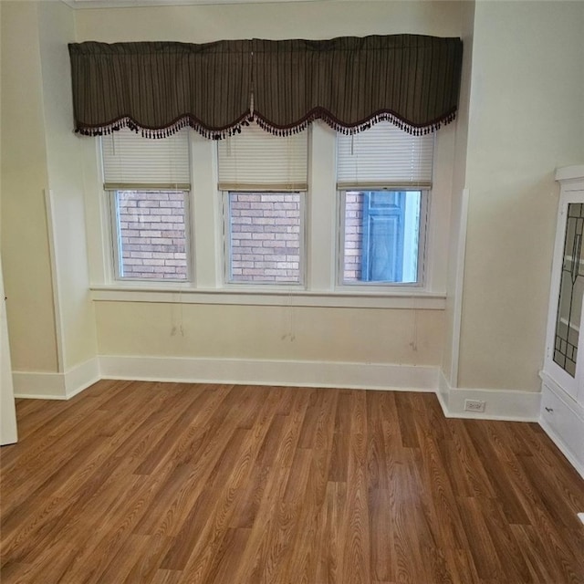 405 Penn Ave, New Brighton, PA 15061 - empty room featuring wood finished floors and baseboards