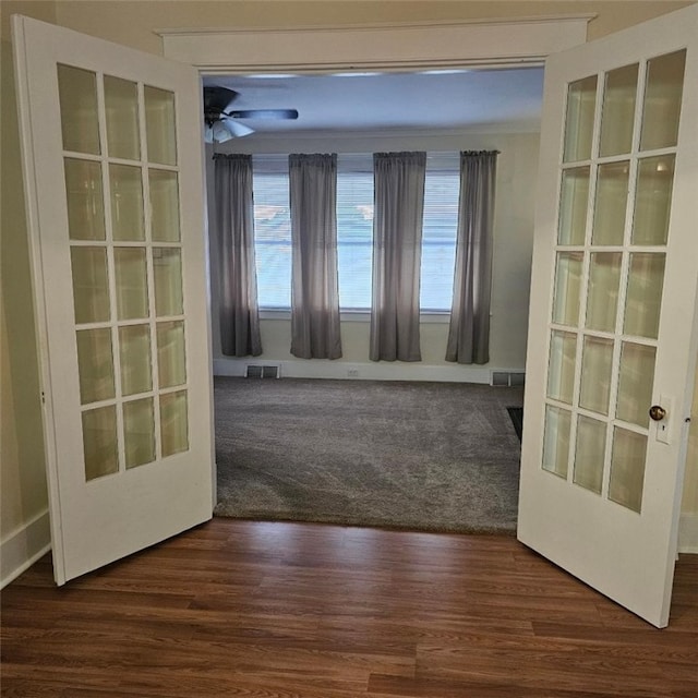 405 Penn Ave, New Brighton, PA 15061 - spare room with dark wood-style flooring and healthy amount of natural light