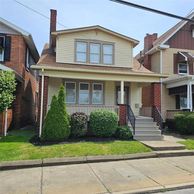 405 Penn Ave, New Brighton, PA 15061 - bungalow-style home with covered porch