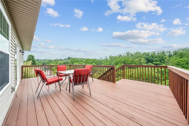 517 Callie Ct, Rostraver, PA 15089 - wooden terrace featuring outdoor dining space