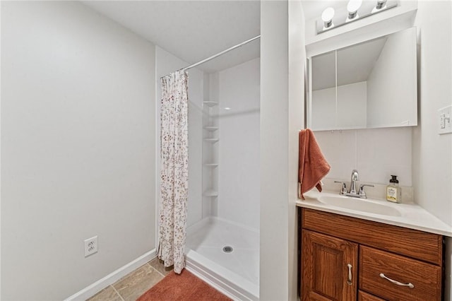 604 N 4th St, Jeannette, PA 15644 - bathroom featuring vanity and curtained shower