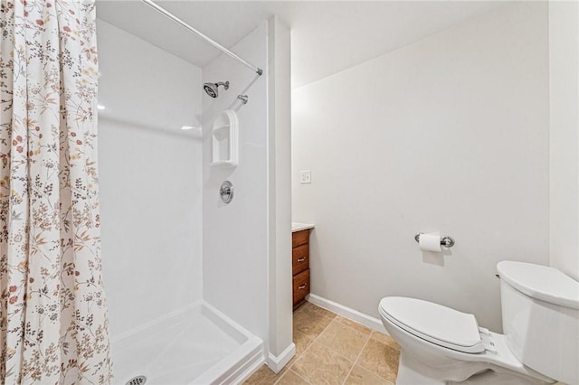 604 N 4th St, Jeannette, PA 15644 - bathroom featuring a shower stall, vanity, and tile patterned flooring