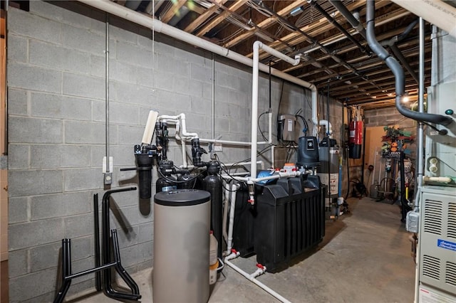 94 Troutman Rd, Pa, PA 16148 - utilities with water heater and a central vacuum unit