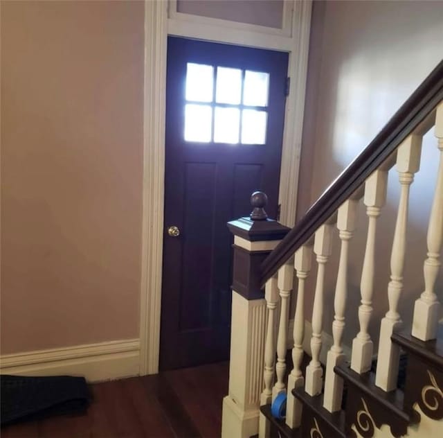 129-131 4th Ave, Scottdale, PA 15683 - foyer with stairs