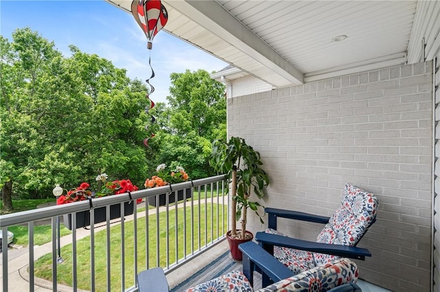222 Adams Pointe Blvd Unit 1, Adams Twp, PA 16046 - view of balcony