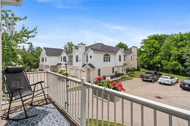 222 Adams Pointe Blvd Unit 1, Adams Twp, PA 16046 - balcony featuring a residential view