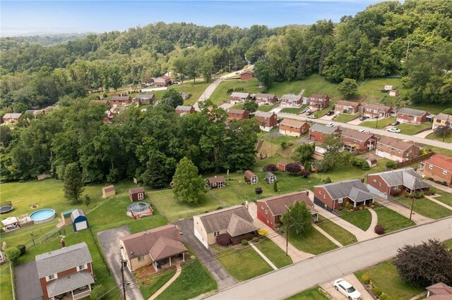 991 Diane Dr N, Versailles, PA 15137 - aerial view of property and surrounding area featuring nearby suburban area