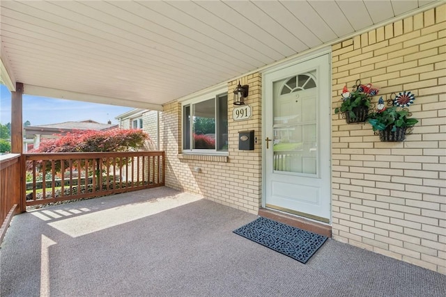 991 Diane Dr N, Versailles, PA 15137 - property entrance featuring brick siding and a porch