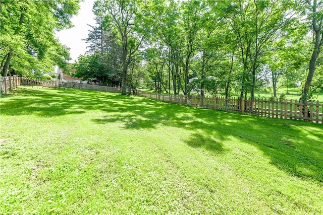 2688 Summit St, Bethel Park, PA 15102 - fenced backyard with view of scattered trees