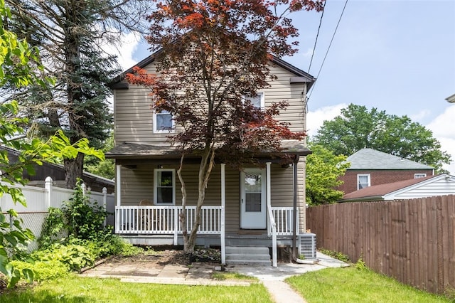 7129 Michigan Ave, Swissvale, PA 15218 - back of house with a porch