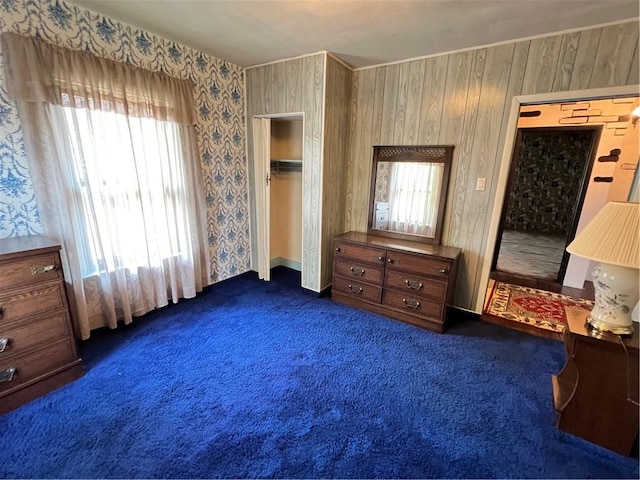 384 E End Ave, Beaver, PA 15009 - bedroom featuring multiple windows and dark carpet