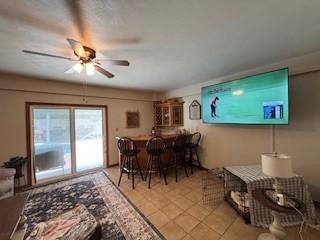 2355 School St, Mount Pleasant Twp Wml, PA 15666 - dining room featuring ceiling fan and light tile patterned floors