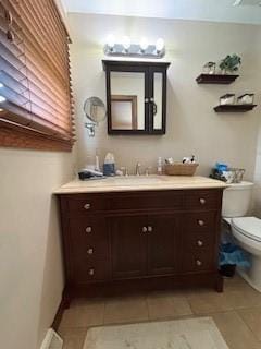 2355 School St, Mount Pleasant Twp Wml, PA 15666 - bathroom featuring vanity and tile patterned flooring