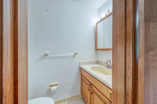 4517 W Brightview Ave, Whitehall, PA 15227 - half bath featuring vanity and tile patterned flooring