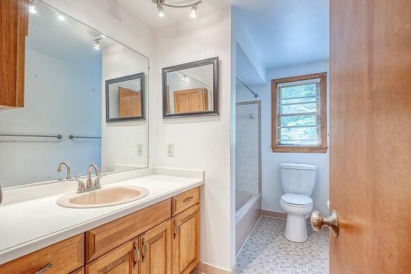 4517 W Brightview Ave, Whitehall, PA 15227 - bathroom featuring vanity and shower / bath combination