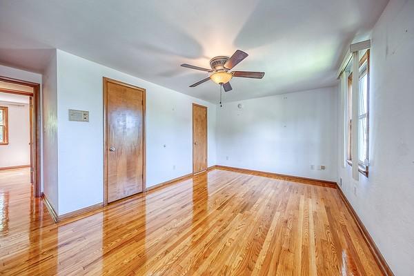 4517 W Brightview Ave, Whitehall, PA 15227 - unfurnished room featuring light wood finished floors and a ceiling fan