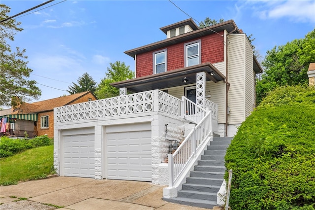 404 Ariston Ave, Carrick, PA 15210 - traditional style home with driveway and covered porch