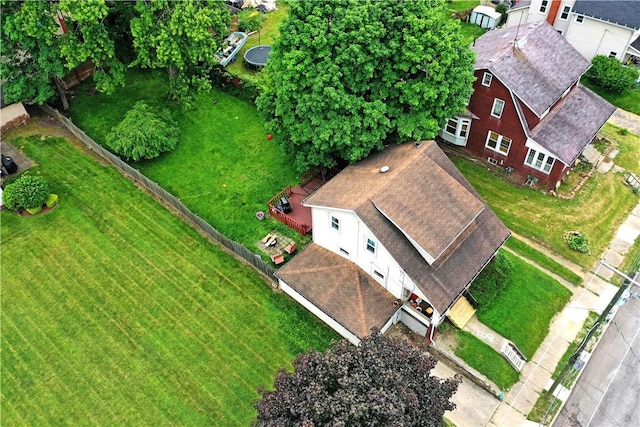 1107 W Ridge Ave, Sharpsville, PA 16150 - aerial view of property and surrounding area