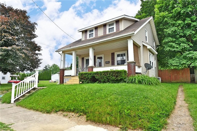 1107 W Ridge Ave, Sharpsville, PA 16150 - bungalow-style house featuring covered porch