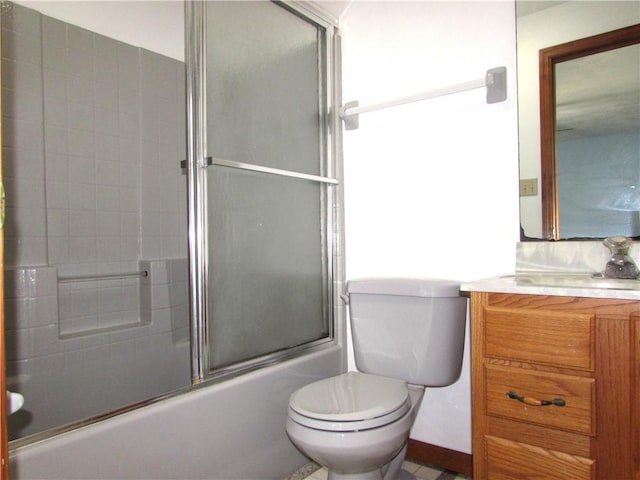 3853 Grist Mill Ln, Murrysville, PA 15668 - bathroom with vanity and shower / bath combination with glass door
