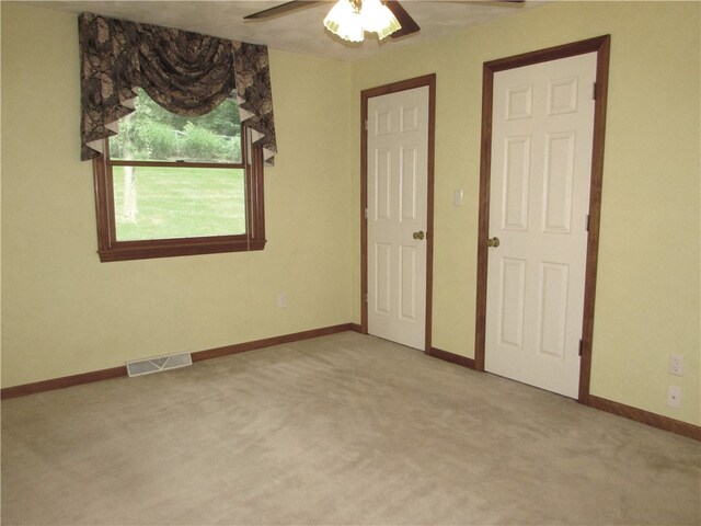 3853 Grist Mill Ln, Murrysville, PA 15668 - spare room with carpet flooring and ceiling fan