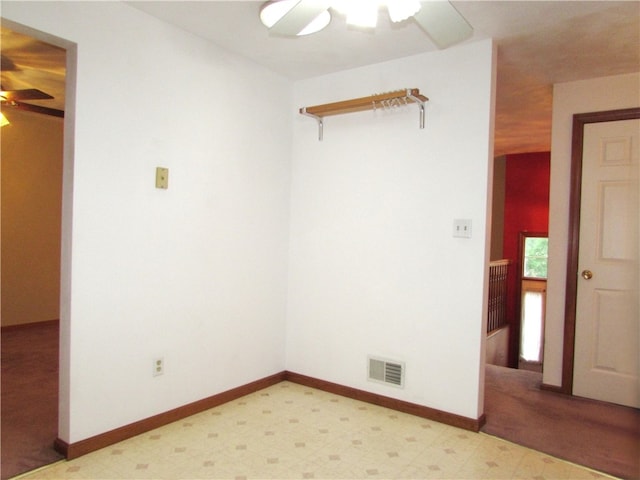 3853 Grist Mill Ln, Murrysville, PA 15668 - empty room featuring ceiling fan and light flooring