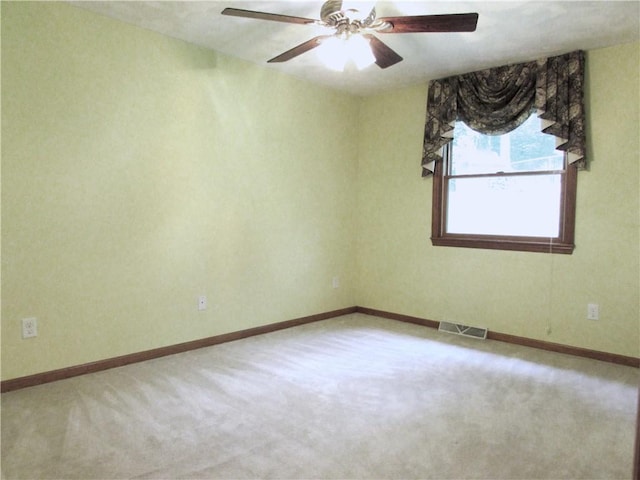 3853 Grist Mill Ln, Murrysville, PA 15668 - spare room with carpet floors and ceiling fan