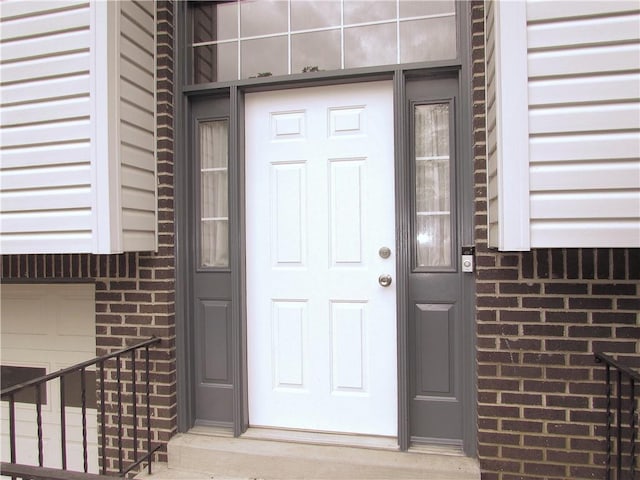 3853 Grist Mill Ln, Murrysville, PA 15668 - view of exterior entry with brick siding