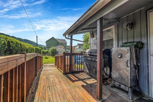 101 7th St, Monongahela City, PA 15063 - deck featuring area for grilling