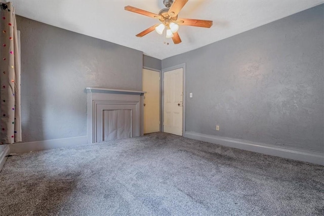 101 7th St, Monongahela City, PA 15063 - unfurnished bedroom featuring carpet and a ceiling fan