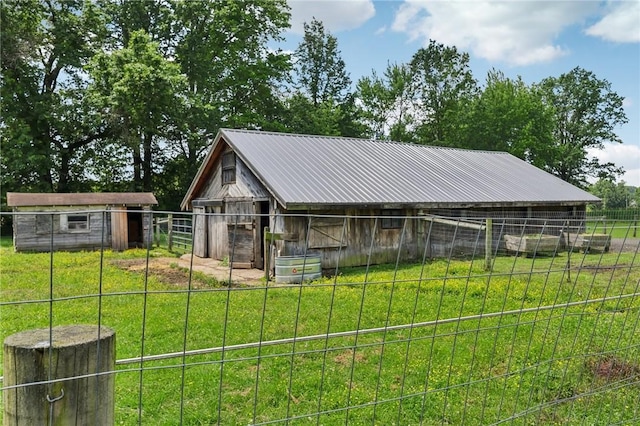 4296 Morefield Rd, Hermitage, PA 16148 - view of outbuilding featuring driveway
