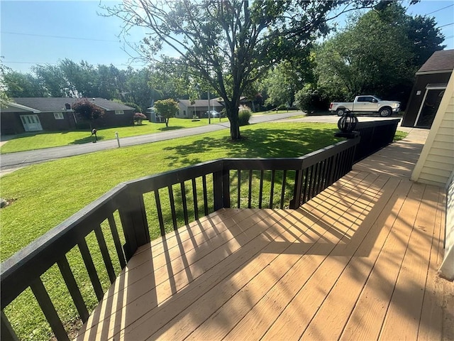 26 Mount View Dr, Burgettstown Boro, PA 15021 - deck with a yard and a residential view