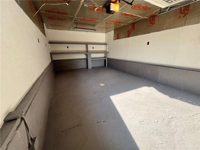 26 Mount View Dr, Burgettstown Boro, PA 15021 - garage featuring a garage door opener