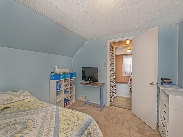 1138 Union Ave, Brackenridge, PA 15014 - carpeted bedroom with lofted ceiling