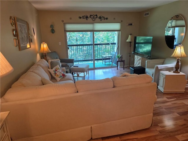 7007 Stefano Dr, Delmont, PA 15626 - living room with wood finished floors