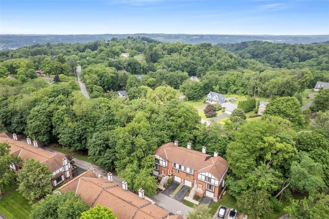 206 Little Hollow Dr, Aleppo, PA 15143 - drone / aerial view of a heavily wooded area