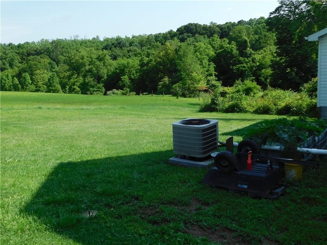 577 Woodside Old Frame Rd, Smithfield, PA 15478 - view of grassy yard featuring a view of trees
