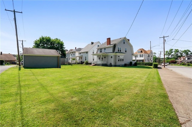616 W College St, Canonsburg, PA 15317 - view of front of home with a residential view and a front yard