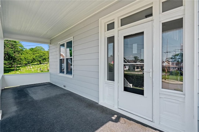 616 W College St, Canonsburg, PA 15317 - property entrance featuring french doors