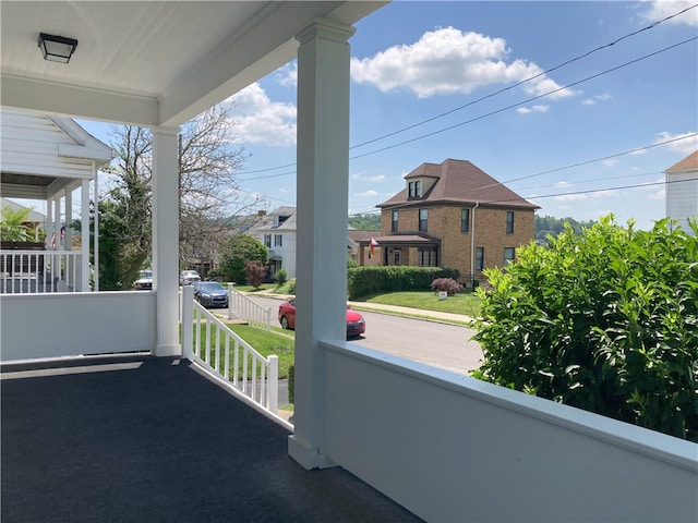 616 W College St, Canonsburg, PA 15317 - view of porch