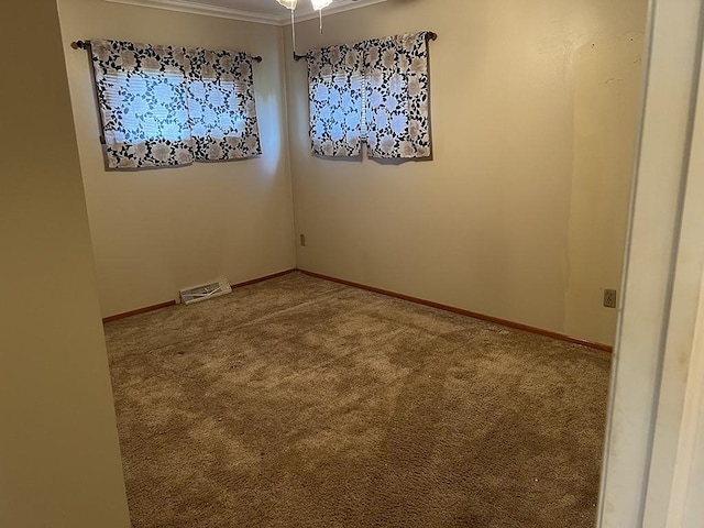 170 Canal St, Center Twp/Homer Cty, PA 15748 - carpeted spare room featuring crown molding and baseboards