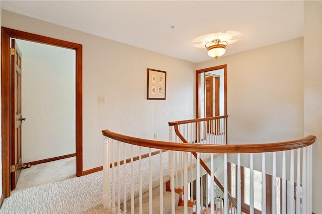 585 Taylor Dr, North Strabane, PA 15317 - stairs featuring carpet floors and baseboards