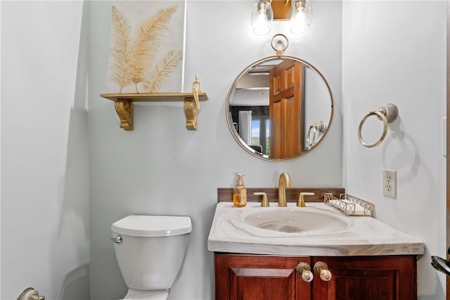 585 Taylor Dr, North Strabane, PA 15317 - bathroom with toilet and vanity