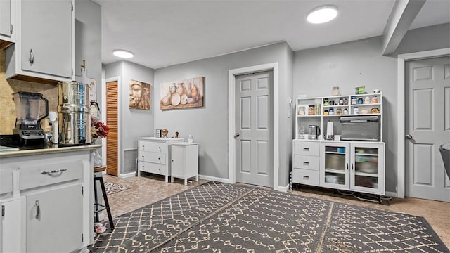 117 Carroll St, Aliquippa, PA 15001 - kitchen with carpet floors