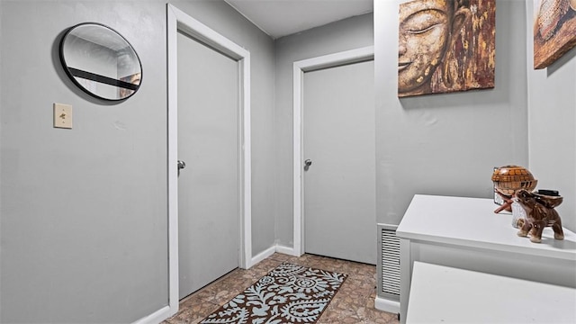 117 Carroll St, Aliquippa, PA 15001 - entryway with baseboards and stone finish flooring