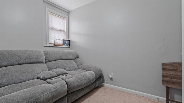 117 Carroll St, Aliquippa, PA 15001 - living room featuring light colored carpet and baseboards