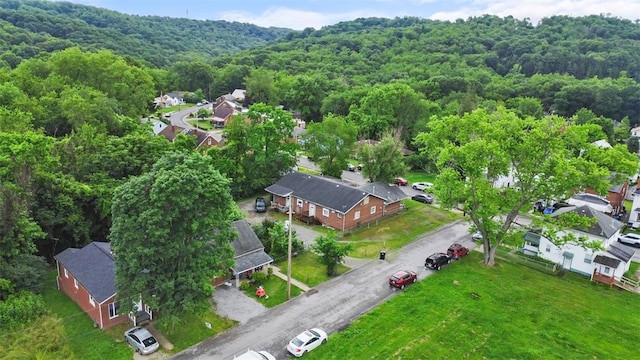 117 Carroll St, Aliquippa, PA 15001 - aerial perspective of suburban area with a heavily wooded area