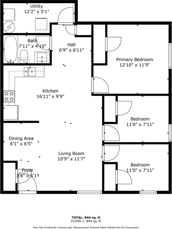 117 Carroll St, Aliquippa, PA 15001 - view of room layout