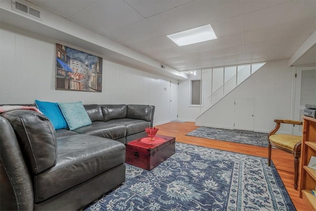 1230 Northwestern Dr, Monroeville, PA 15146 - living room with wood finished floors